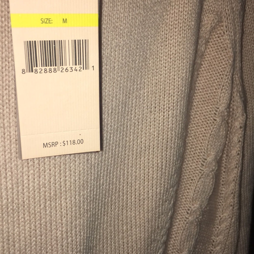 🌸NWT Nanette Lepore 100% Cashmere Mock Sweater - Picture 12 of 12